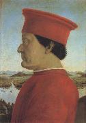Piero della Francesca Federigo da Montefeltro and his Wife Battista Sforza (mk45) Germany oil painting artist
